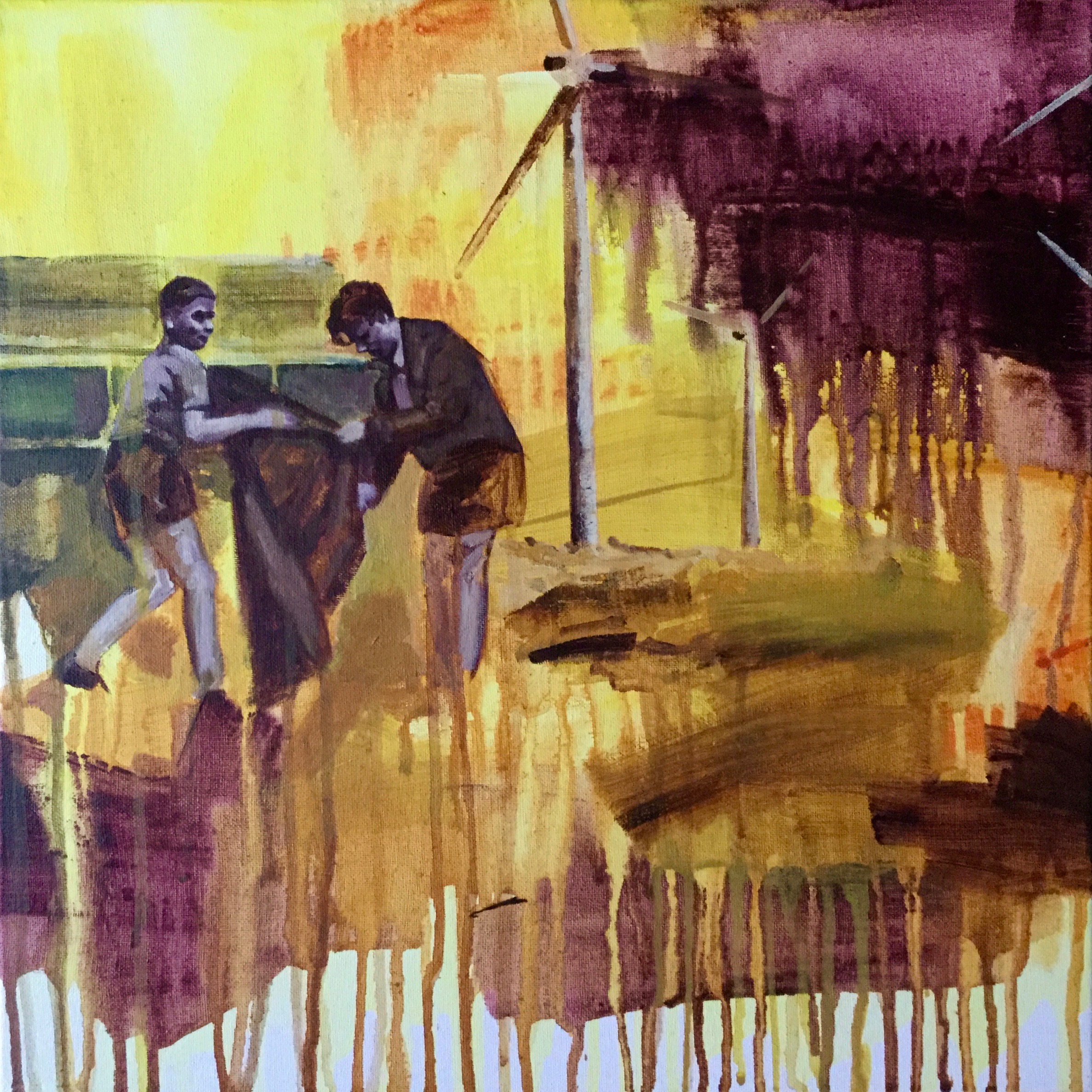 @="charline bourcier coulures jeune peinture contemporaine"